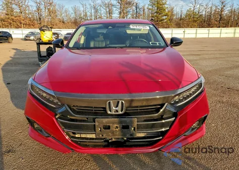 2022 Honda Accord Sport Se from USA, damaged, VIN 1HGCV1F48NA056902